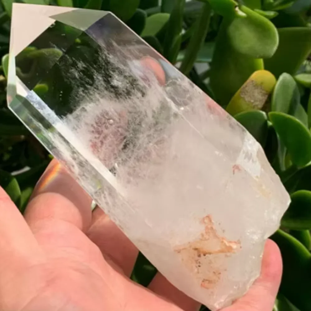 Natural Quartz Crystal Transparent Magic Wand, Point Healing