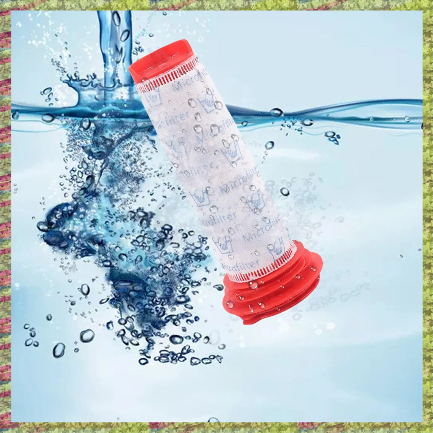 ABKB 3 عبوات من فلتر العصا الرئيسي البديل + مجموعة إدخال الرغوة للمكنسة الكهربائية اللاسلكية