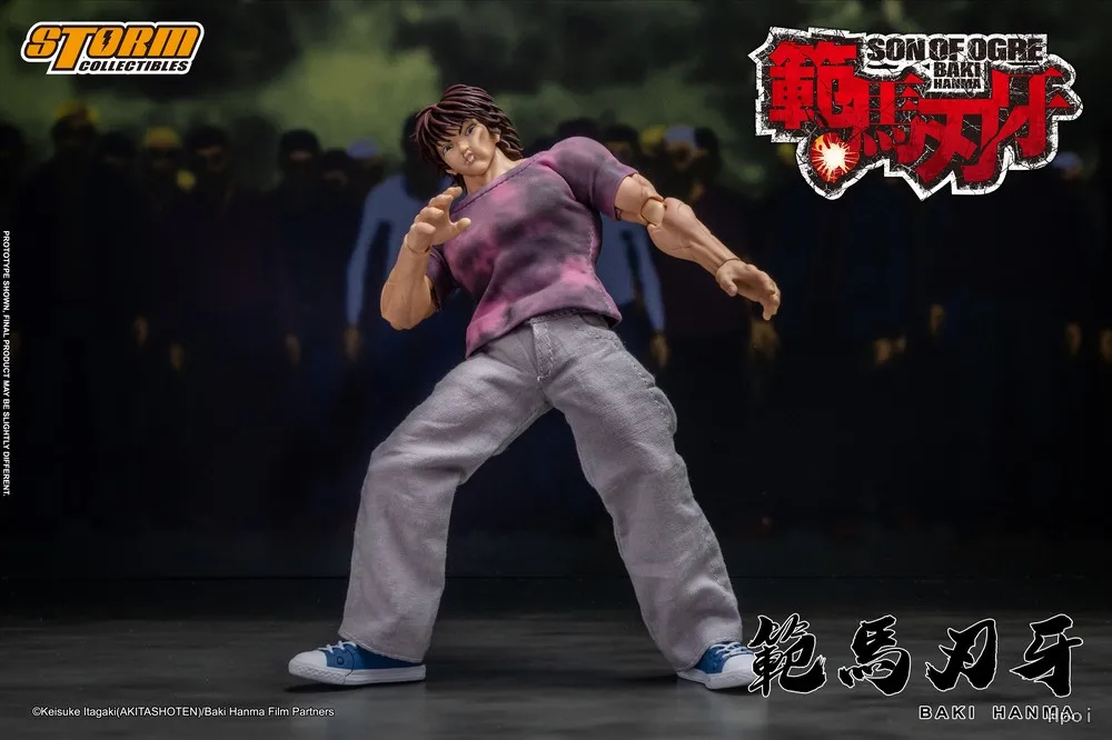 【Op voorraad】Originele Storm Collectibles BAKI Hanma Baki 1/10 Anime Action Figure Model Speelgoed Gift Collectie Ornamenten