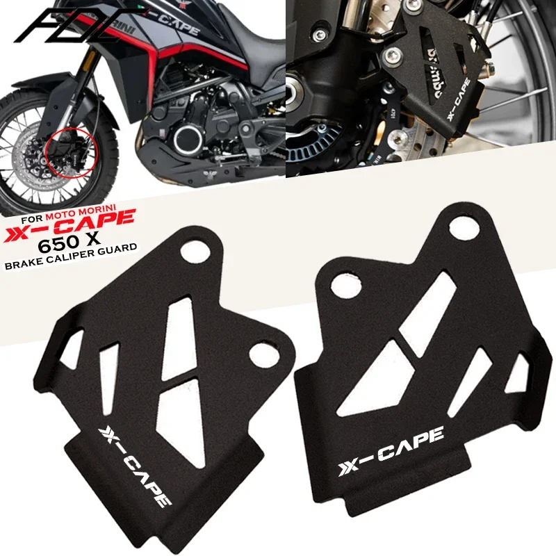 For Moto Morini XCape X Cape X-Cape 650 650X 2022 2023 Motorcycle Front Wheel Disc Brake Caliper Cover Protection Guard XCAPE