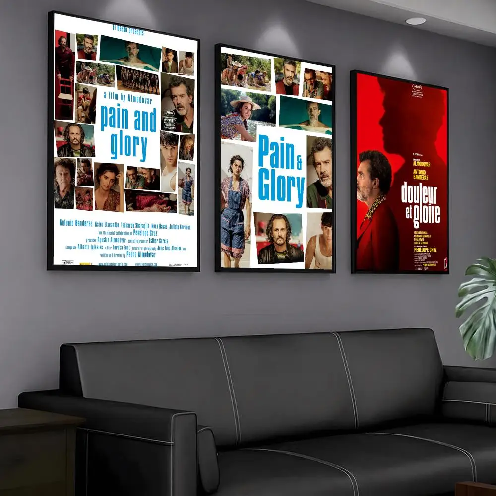 classic movie P-Pain and Glory 2019-Y Painting Calligraphy Artwork for Home Bedroom Office Wall Decoration Gift