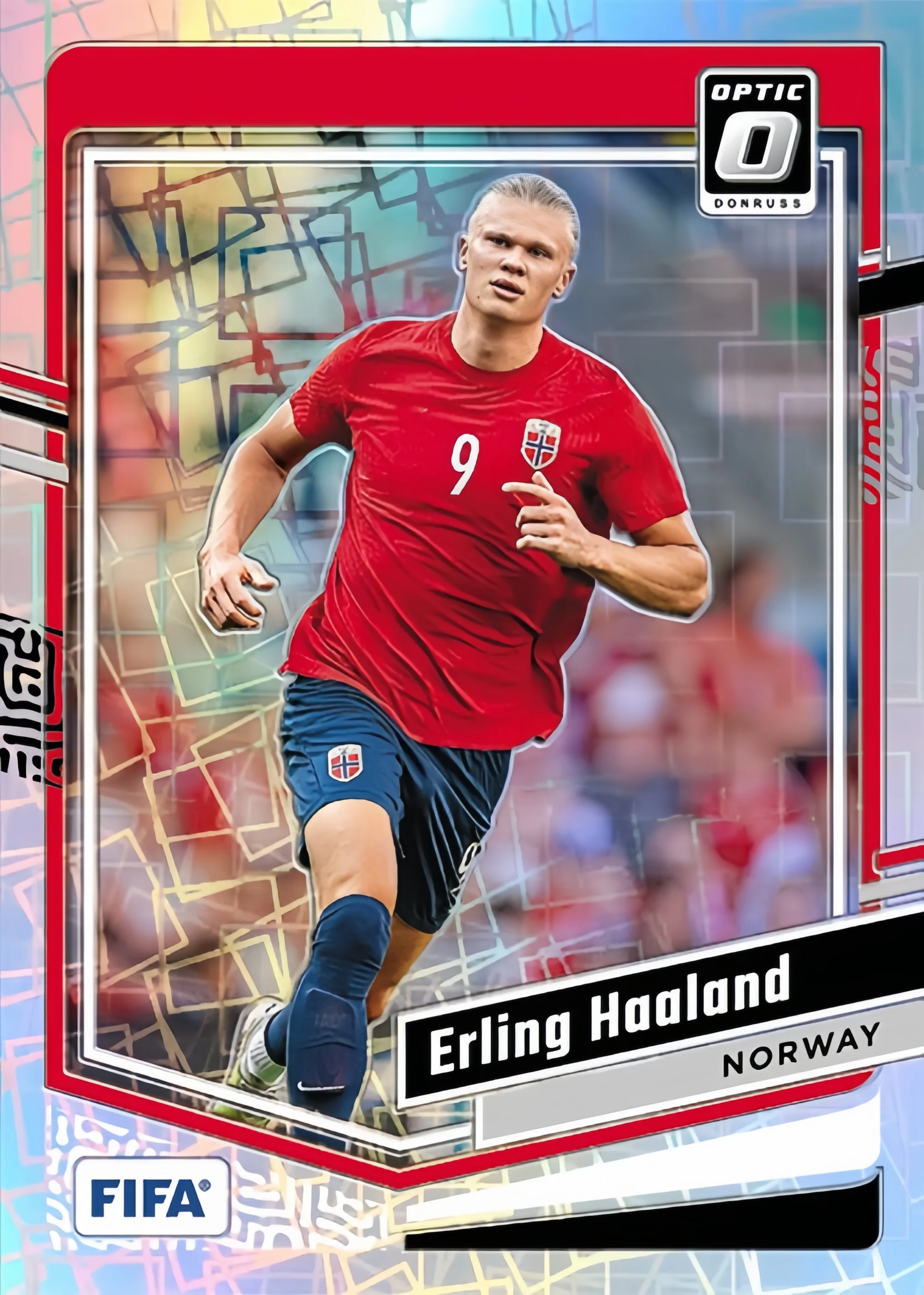 DIY Panini Homemade Football Collection Card FIFA World Cup Mbappe Messi Haaland Yamal Neymar Donruss Optical Series view 3