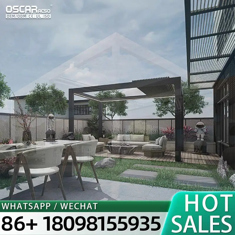 

Открытый навес для патио, крыша с жалюзи для сада, балкона, террасы, беседки