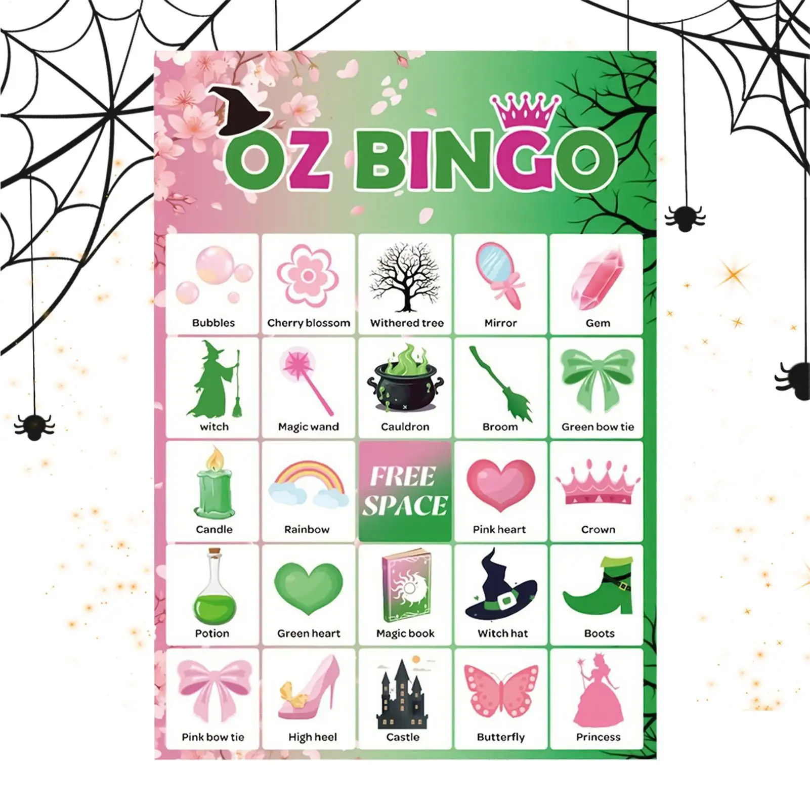 

Halloween Bingo Games For Kids Halloween Party Favors Card Games Set Interactive Toys Deck For Holiday Family School Travel