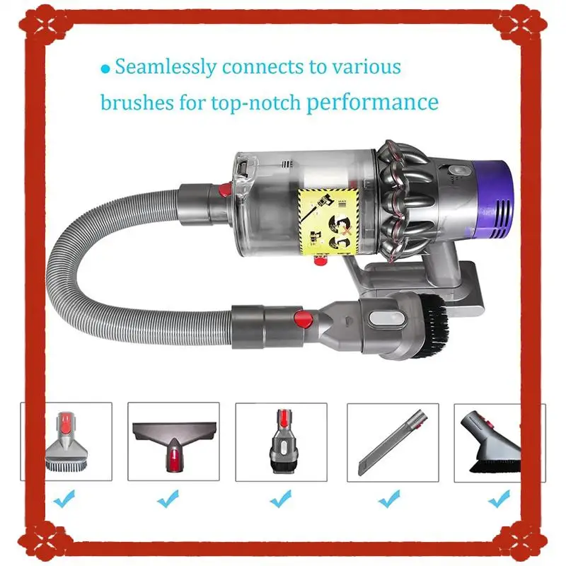 

24-Hour Delivery Flexible Extension Hose For Dyson V7 V8 V10 V11 V15 Cordless Stick Vacuum Cleaner Accessory Attachment (37 To 7