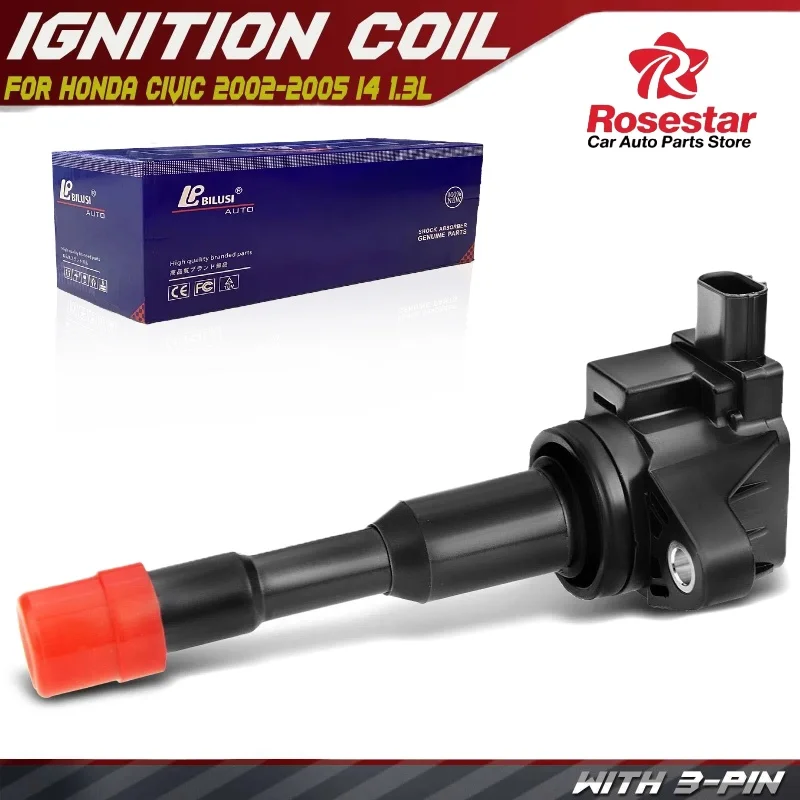 

4PCS Ignition Coil for Honda Civic 2003 2004 2005 2006-2011 L4 1.3L SOHC C688, CUF2894, COP210, 5C1404, GN10382, 6732307