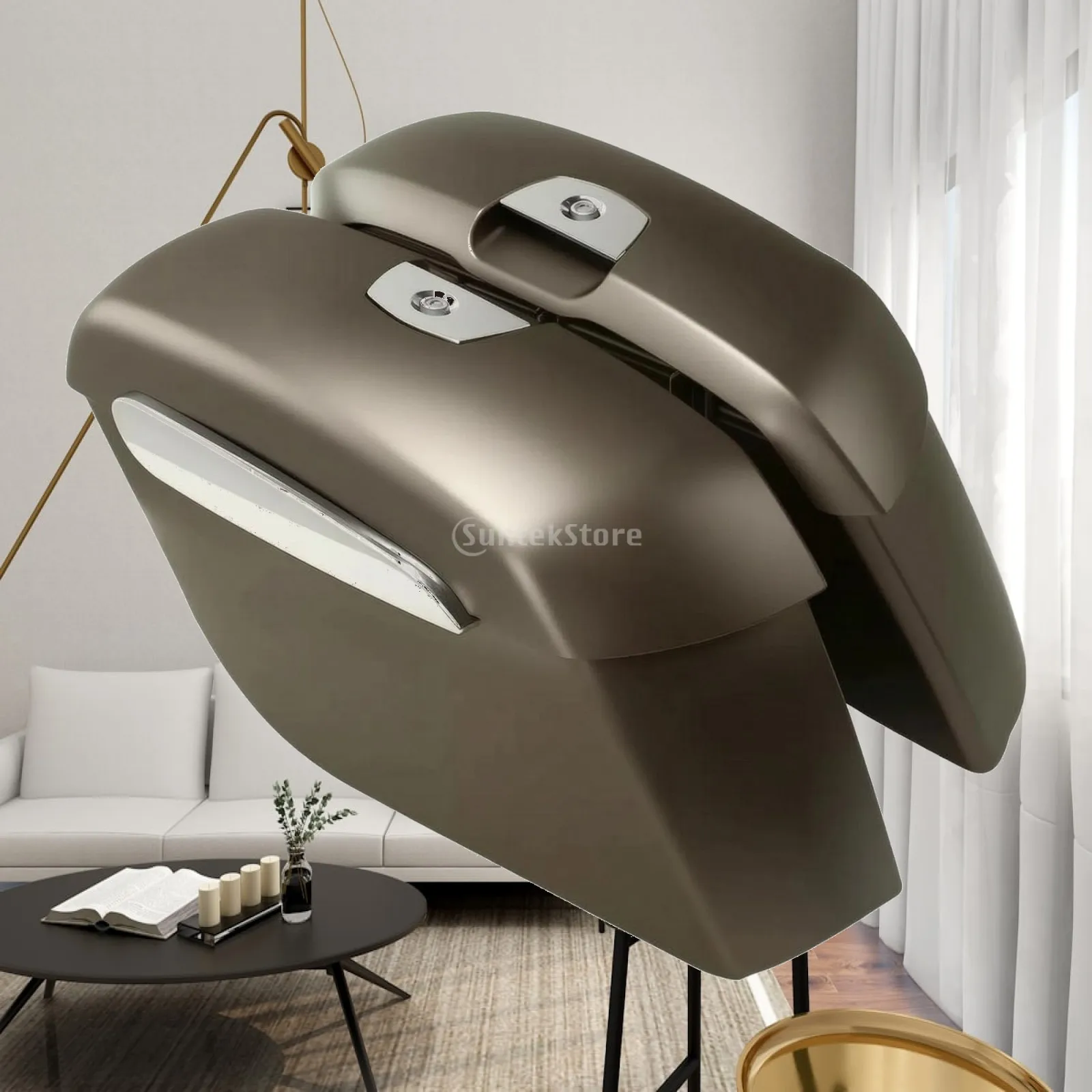 Side Box Covers Crack Resistant Saddlebag Lid Trim Saddlebag Lid Accent Aerodynamic
