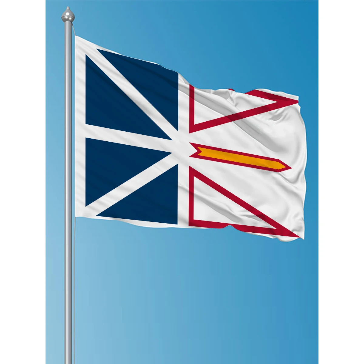 60x90cm 90x150cm Flag of Newfoundland and Labrador Polyester Newfoundland and Labrador Banner