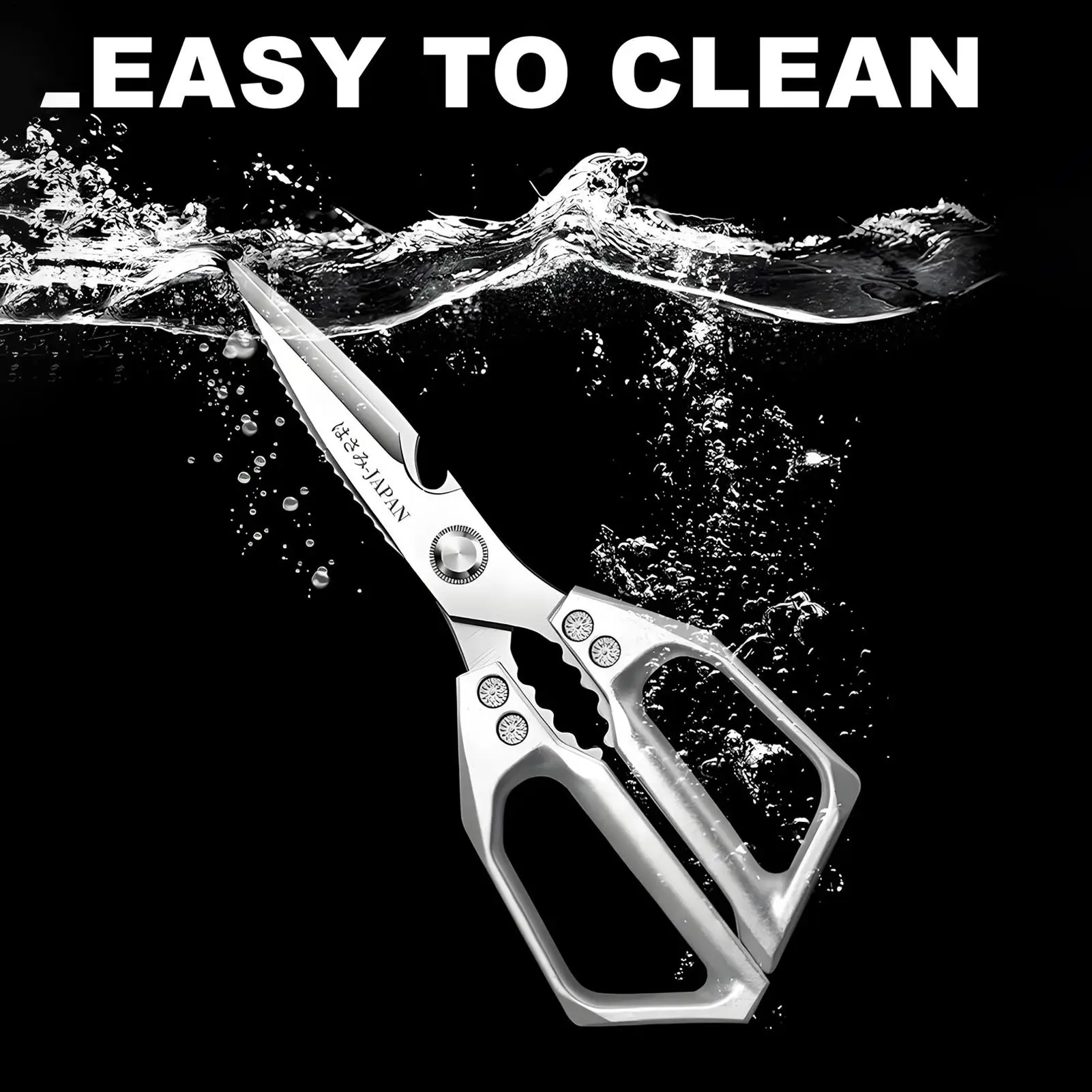 المقصات المطبخ للأغذية مقص اللحوم الثقيلة غسالة صحون آمنة متعددة الوظائف المقصات لعظام الدجاج اللحوم المأكولات البحرية تركيا #3