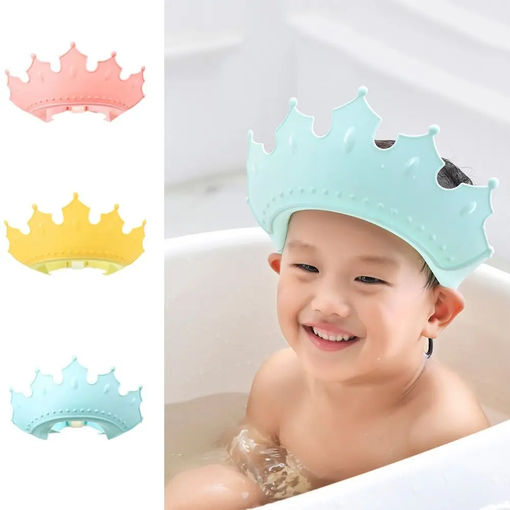 Cartoon Toddler Kids Baby Care Bath Shower Hat Wash Hair Cover Shampoo Cap Eye Ears Protection