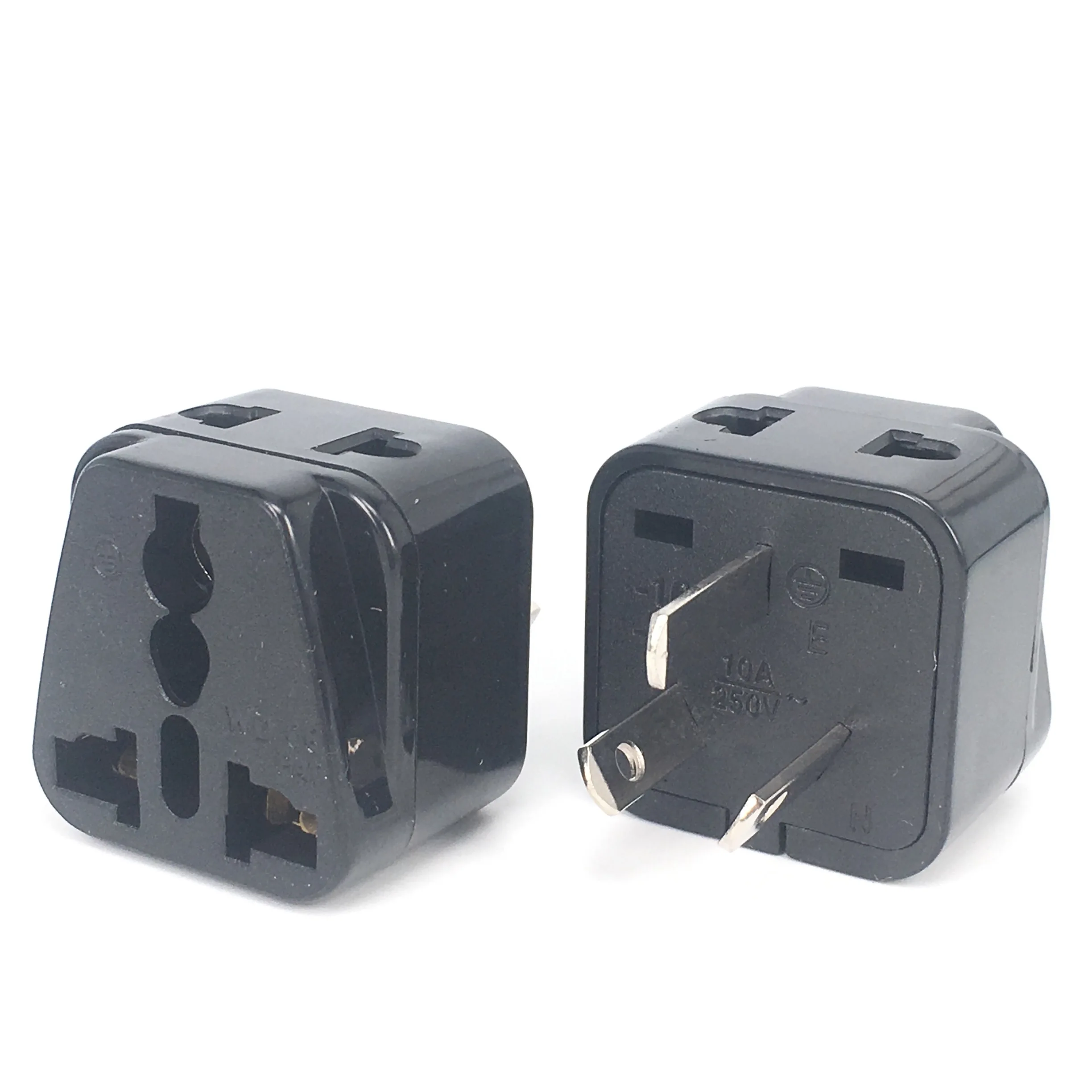 1pcs Australia Travel Adapter Universal 2 In 1 USA US UK KR Swiss EU to AU Plug Adapter Type I New Zealand Grounded Plug Socket