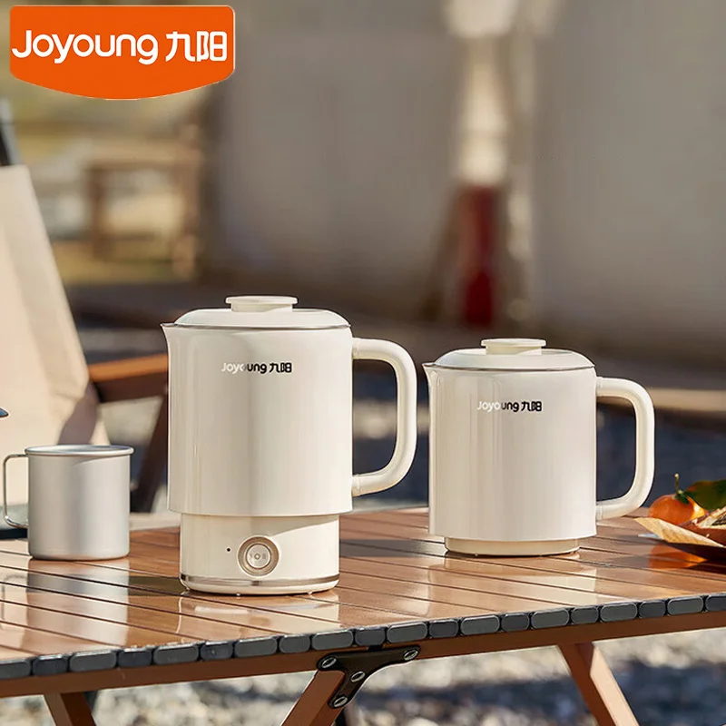 Joyoung K06FD-WZ5 Electric Kettle 600ML Stainless Steel Water Boiler 220V Portable Multi Cooker 600W Heating Foldable Noodle Pot