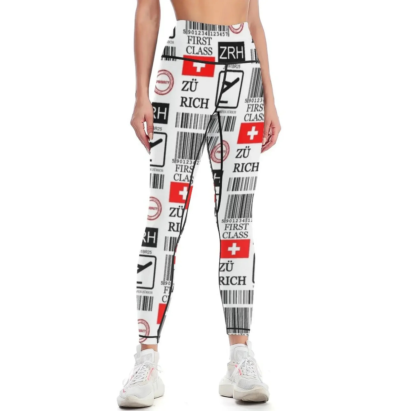 

Zurich Airport Leggings Women's gym Women's sports pants Fitness's gym clothes trousers Womens Leggings