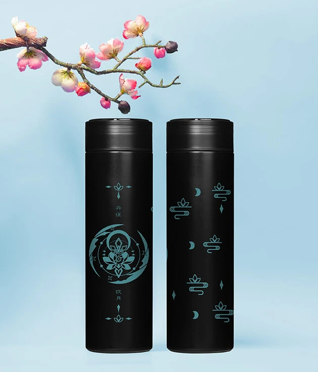 

Anime Imbibitor Lunae Honkai: Star Rail Dan Heng Display Vacuum Cup Thermos Water Bottle Gift Cosplay Stainless Steel