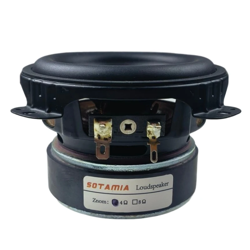 SOTAMIA 1 Stücke 3,5 Zoll Subwoofer Lautsprecher Audio 4 Ohm 50 Watt DIY Wasserdichte Bluetooth Lautsprecher Hifi Musik Woofer Power Lautsprecher