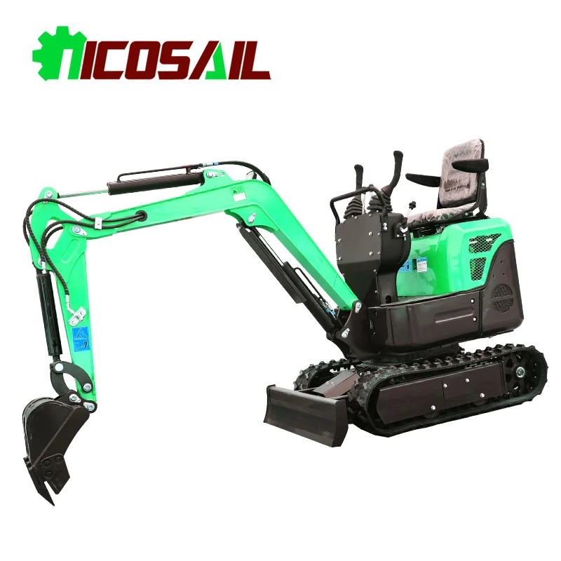 

Бесплатная доставка мини-экскаватор 1-тонный EPA ферма новый трек типа двигатель Kubota цена машины скидка