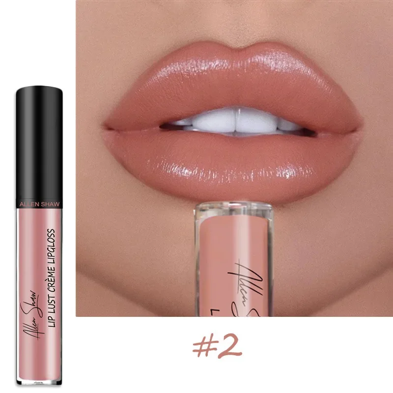 12 Colors Lip Gloss Women Lipstick Creme Waterproof Long Lasting Moist Lip Gloss Colorful Lipgloss Women Makeup maquiagem