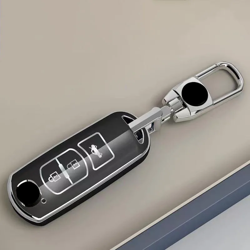 Fashion New Soft TPU Car Key Protective Cover For Mazda 2 3 6 Atenza Axela Demio CX-5 CX5 CX-3 CX7 CX-9 2015 2016 2017 2018 2019