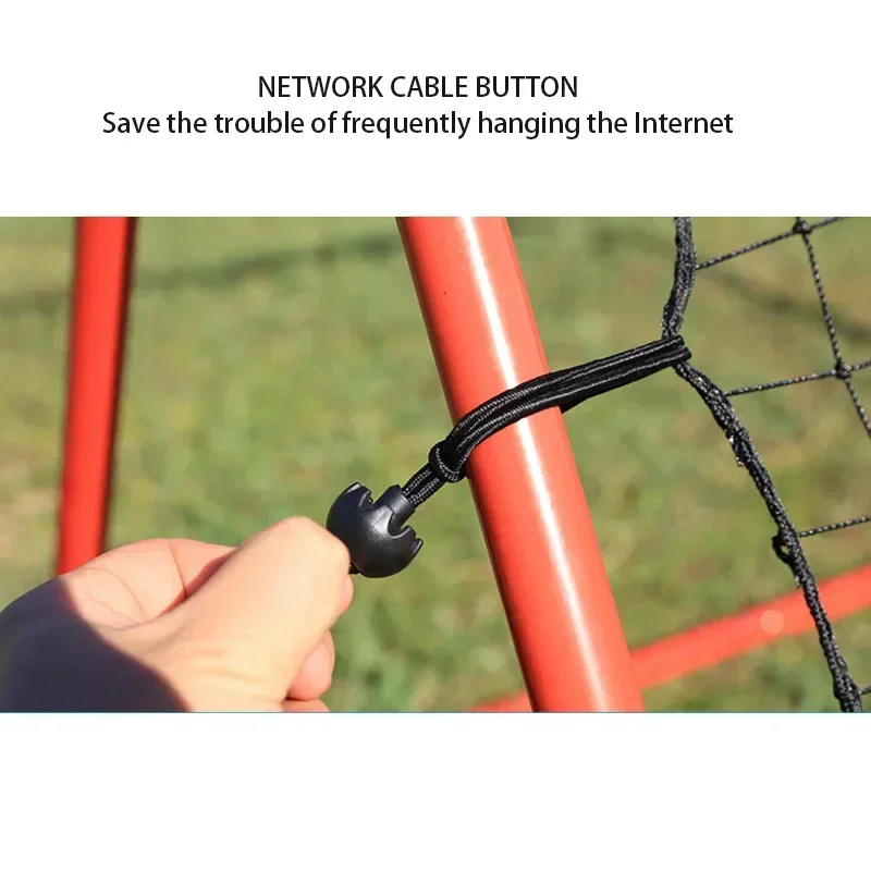 Neue Übung Fußball Rebound Net Tür Stahlrohr Fußball Tor Bounce Praxis Mesh Golf Baseball Hockey Schießen Assist Training