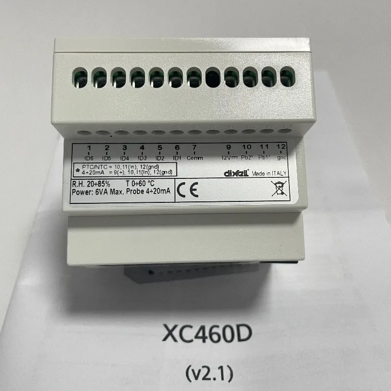 XC460D-5B00E Thermostat   Dixell Electronic Six Compressor Parallel Controller Unit