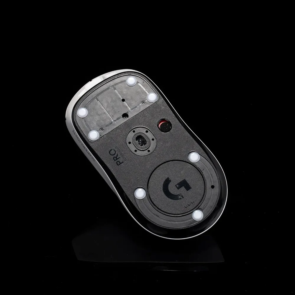 

Универсальные коньки для мыши, ножки в горошек Arc Edge для G Pro X, сверхлегкий звездный свет, гладкий контроль, UPE, износостойкий, белый, черный