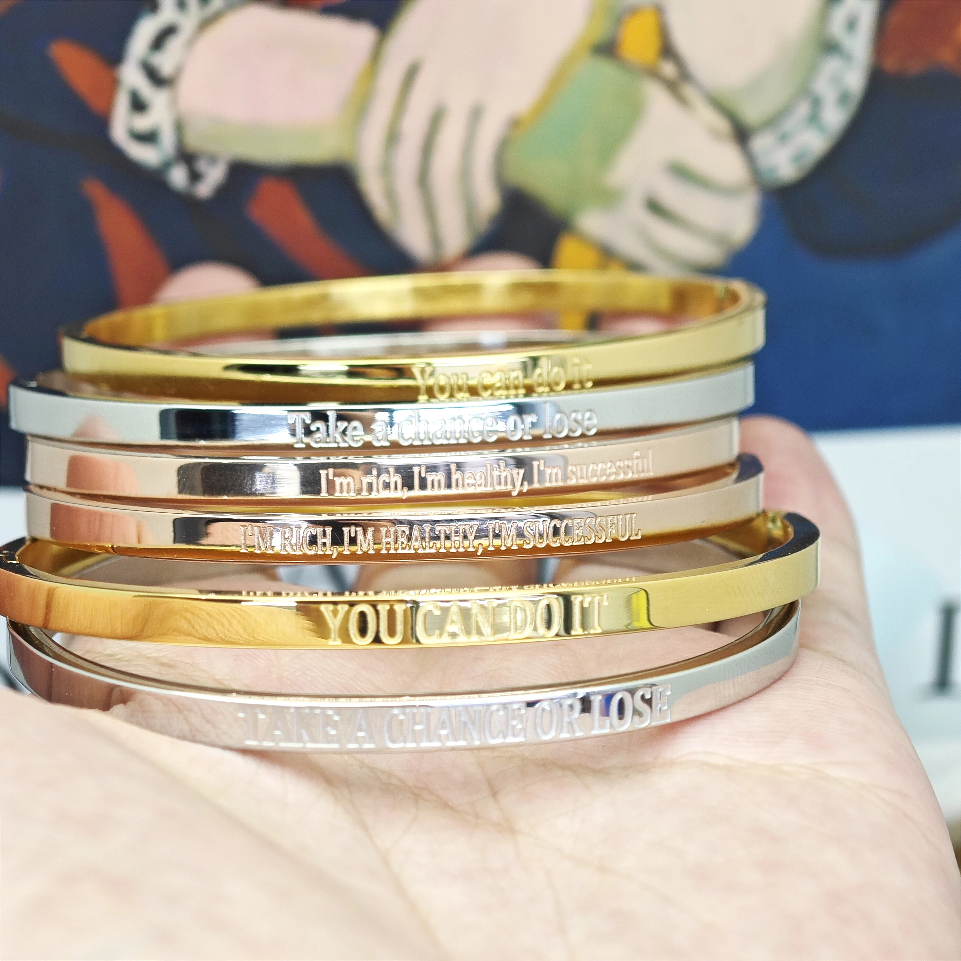 

DOREMI индивидуальный браслет из нержавеющей стали с глубокой гравировкой, унисекс, подарок на день матери, устойчивый к коррозии персонализированный ювелирный браслет