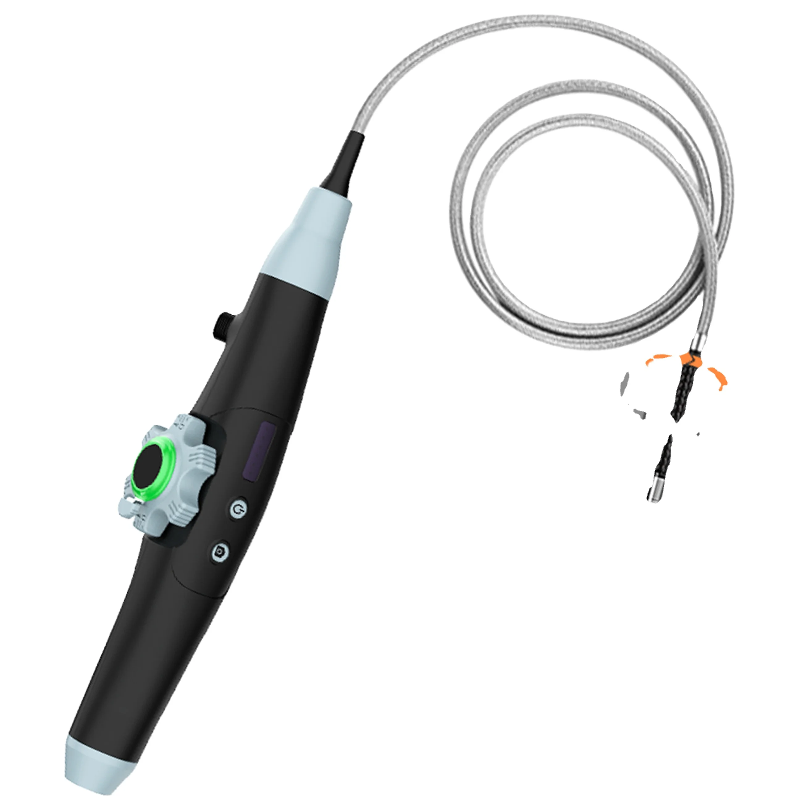 

WiFi 4mm Articulating Borescope 2-way Hotspot Industrial Endoscope Human Engineering 720p 6LEDs IOS/Android/PC 1M USB