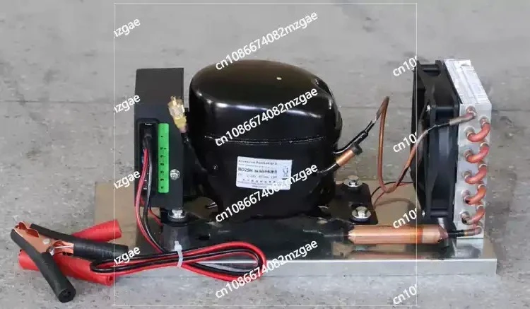 

BD15HC DC compressor condensing unit mi-c-ro refrigerator a-ir-cooled refrigeration unit 12V24V