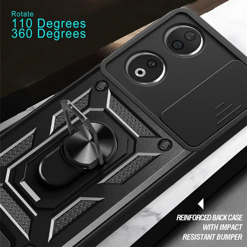 アーマーケース名誉 90 スマート名誉 70 Lite カバーレンズ保護リング磁気ホルダー Coque Fundas