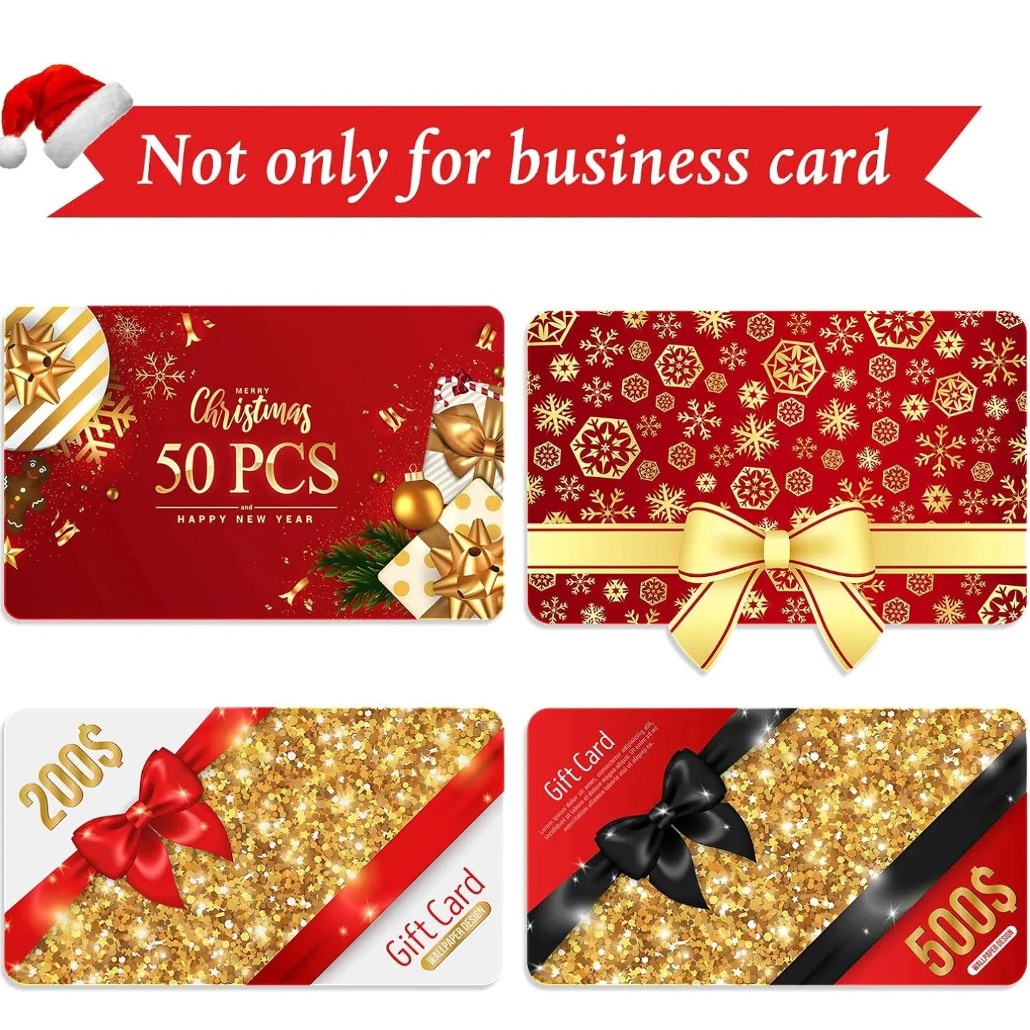 50/100pcs Sublimation Metal Business Cards - 0.21mm Thick Aluminum Blanks, White, Customizable for Engraving and UV Printing
