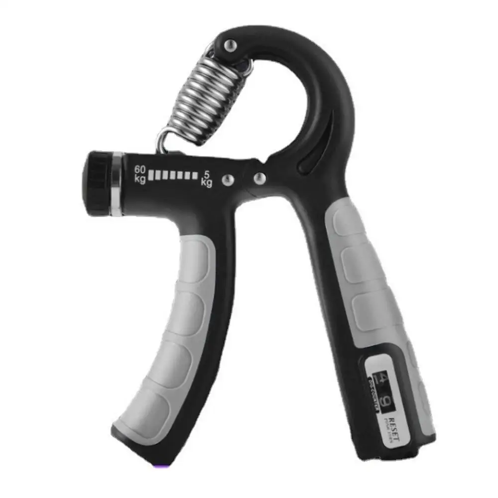 5-60Kg Electronic Counting Gripper Fitness Hand Exerciser Grip Wrist Increase Strength Spring Finger Pinch Carpal Expander