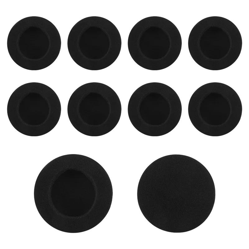 Goed gemaakt verdikte oortelefoonhoes oorkussen oorbeschermer, sponshoes, 60 mm vervangbare hoofdtelefoonaccessoire beschermhoes, universeel