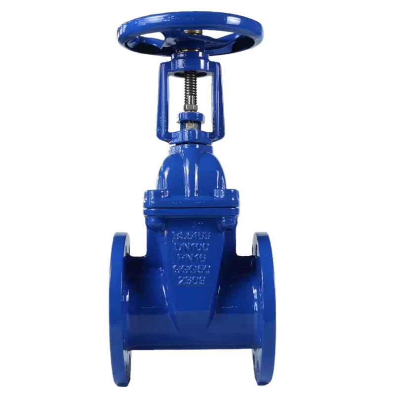 Hot Selling PN10/16 A217 WC6 Double Flanged Fire Groove Gate Valve