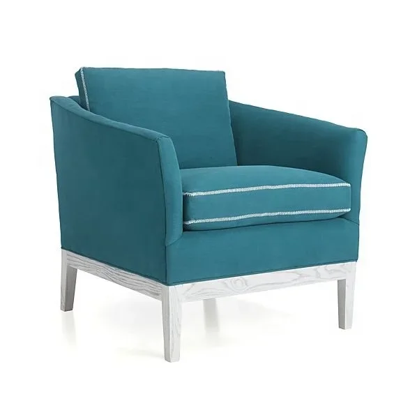 

A Modern Style Comfortable Living Room Wooden Frame Single Armchair