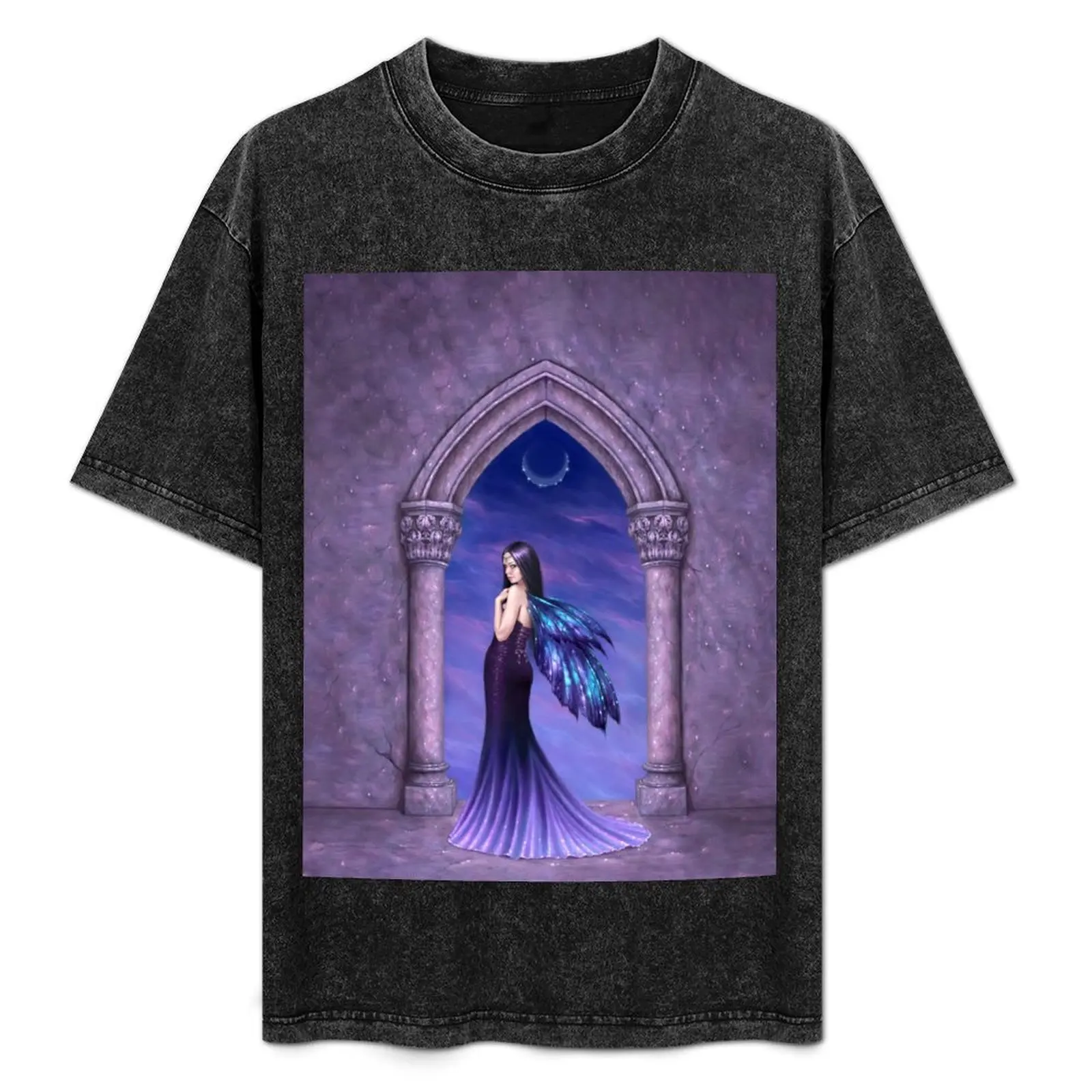 

Mystique Galaxy Wing Fairy T-Shirt Large Size Casual Tee Shirt