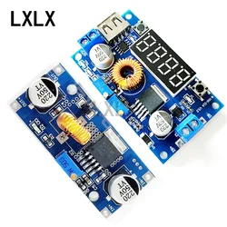 1pcs 5A DC To DC XL4015 CC Lithium Battery Led Power Converter Constant Voltage Constant Current Buck Power Module with Display