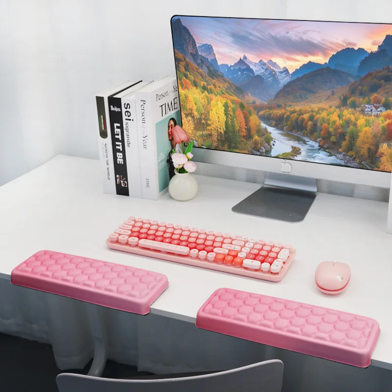 

Новый универсальный защитный коврик для мыши на запястье, противоскользящий настольный подлокотник, мягкий отскок для защиты рук и подлокотников, клавиатурный коврик