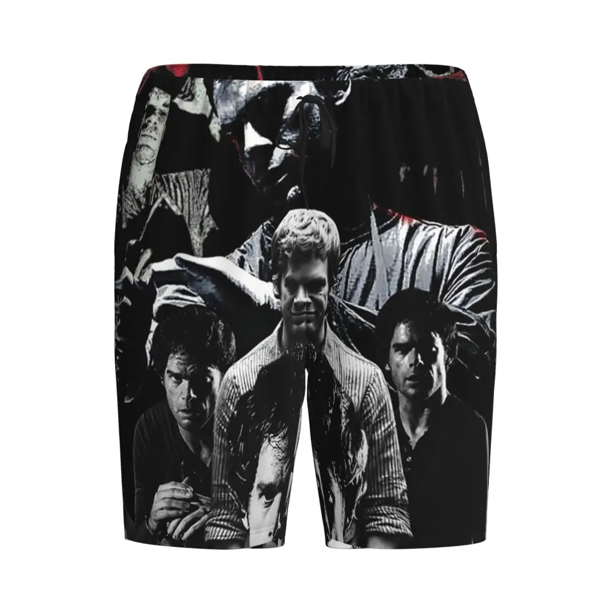 

Мужские пижамные штаны Custom Dexter Morgan Movies Shorts, брюки для сна и отдыха, нижняя часть пижамы