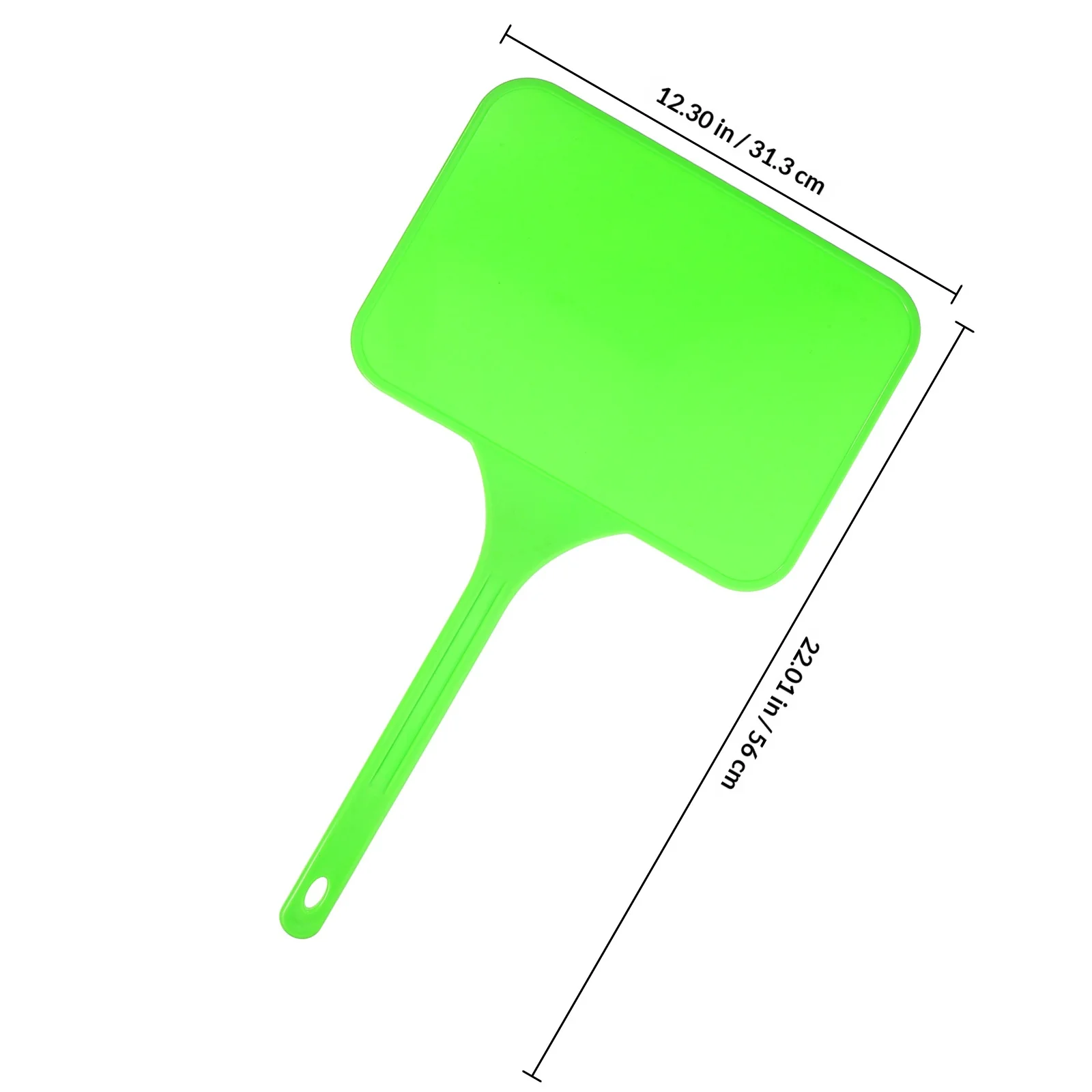 1pcs Handheld Sign Portable Dry Erase Paddle For Auctions Games Voting Events Whiteboard Advertising Outdoor Use Display Board