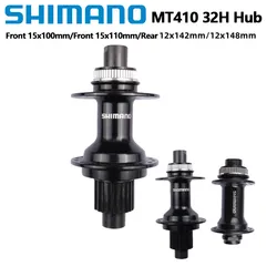 Shimano DEORE MT410 MT400 Front Rear Hub Centerlock Disc Brake 15x110 12x142 12x148mm 32H 12s MICRO SPLINE MTB For 12s Cassette