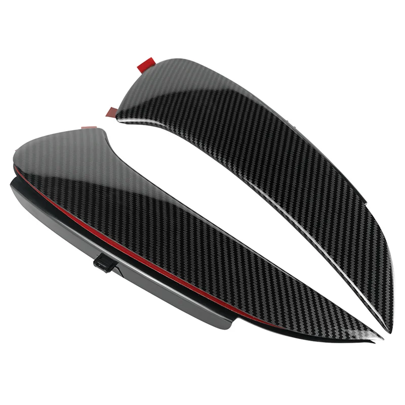 Für Mercedes Benz W206 Limousine S206 Wagon C200 C220 C300 C43 C63 AMG 2021 2022 2023 + Hinten Bumper Lip Splitter spoiler Seite Canards – Detail 4