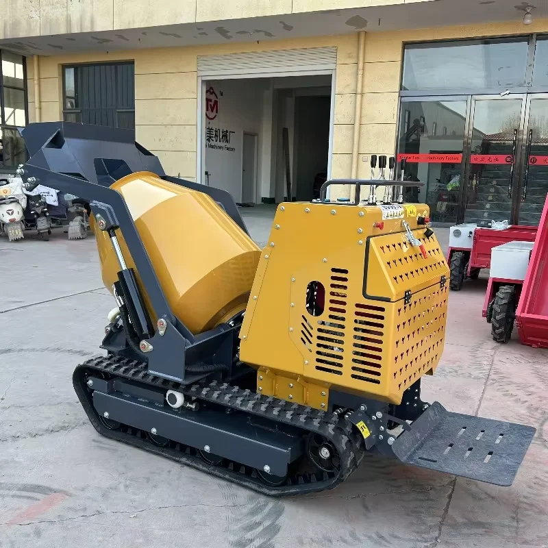 

Бетоносмеситель YG с самозагрузкой, дизельный, для цемента и бетона, малогабаритный строительный, гусеничный, на заказ