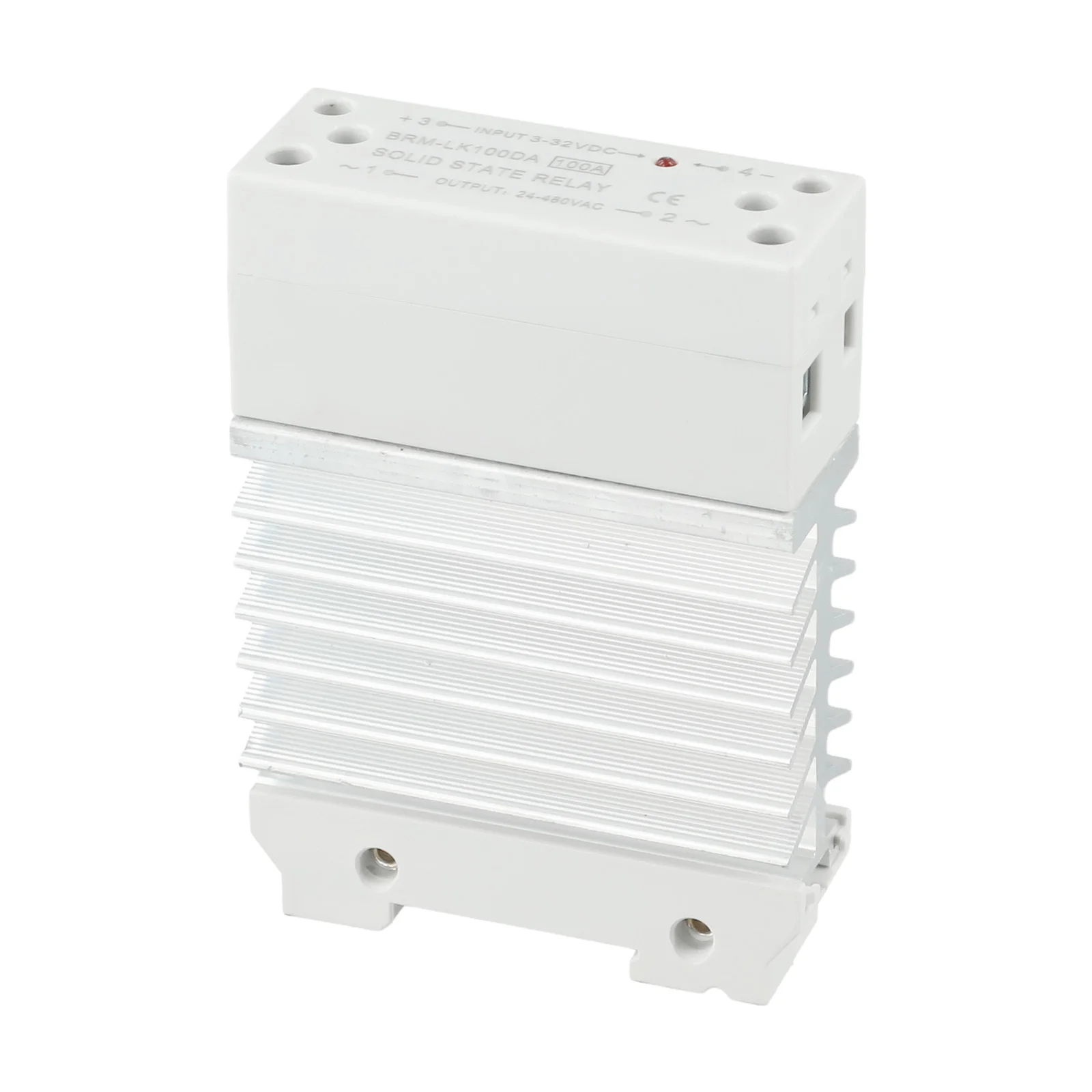 35MM Rail Installation Relay 100A DC Control AC Relay Heat Dissipation Integrated Low Noise Operation For Industrial Automation