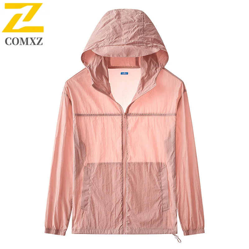 Men's Skin Jacket 2025 Summer New Quick Drying Lightweight Breathable UV Resistant Fishing Jacket Outdoor Cycling Camping Jacket
