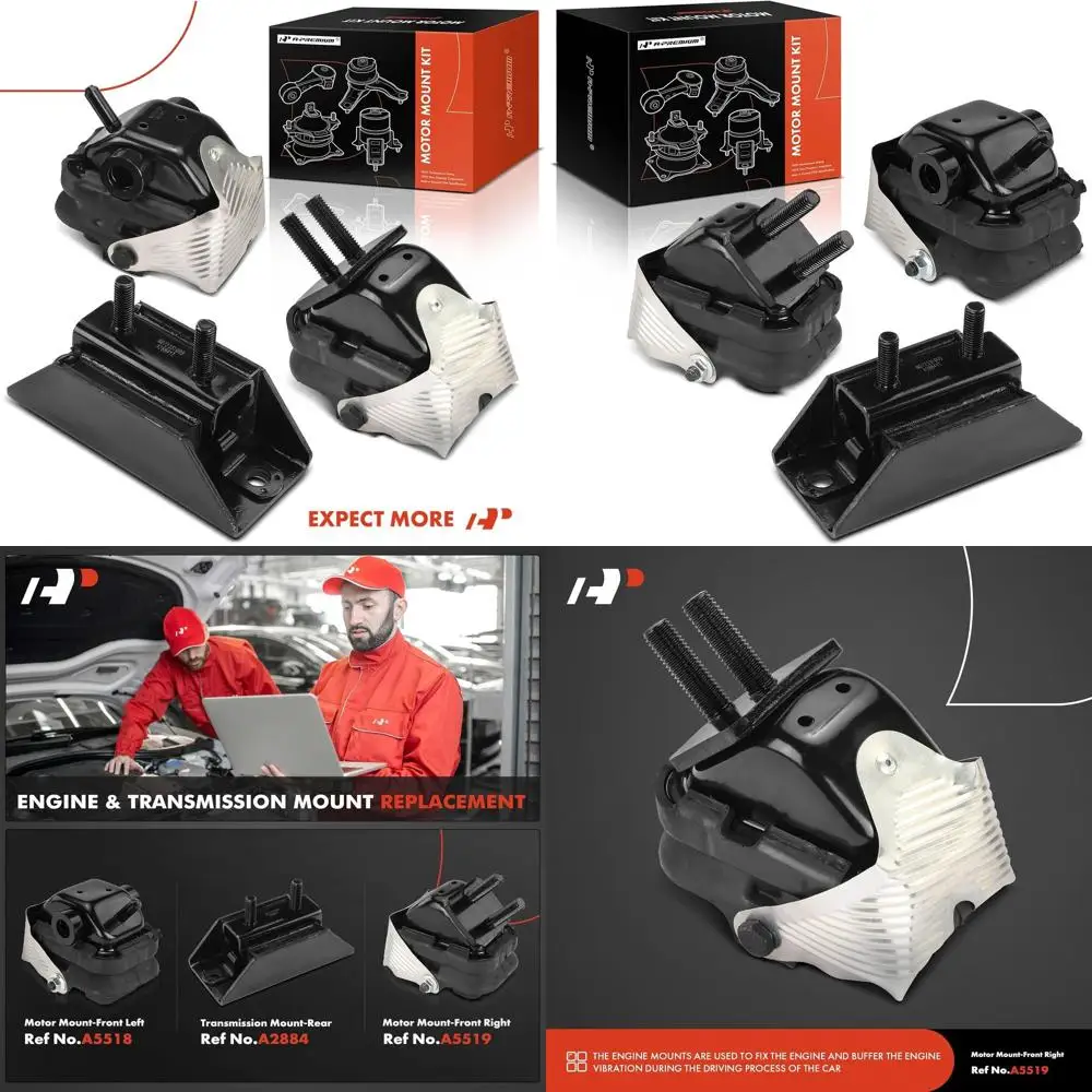 

Комплект крепления двигателя и крепления трансмиссии, 3 шт., совместимый с Ford F-150 F150 2005-2008 и Lincoln Mark LT 2006-2008, 4.6L 5