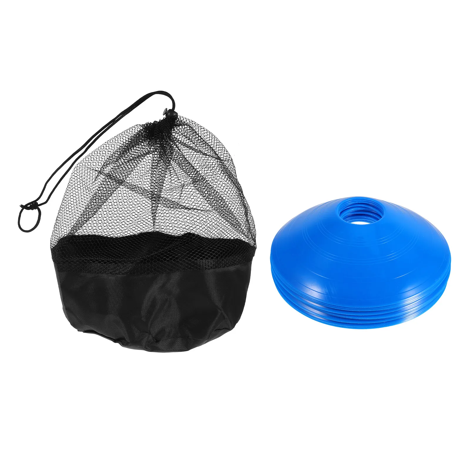 

20Pcs Football Training Cones Plastic Agility Markers Portable Soccer Sports Equipment for Drills Football Training Markers