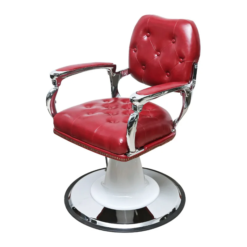 

Bright hair chair adjustable lifting salon special hair chair retro rotatable salon high-end hair chair