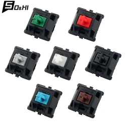Cherry MX Switch Mechanical Keyboard Silver Pink MX Brown Blue Switch 3 Pin Cherry Bright For Mechanical Keyboard