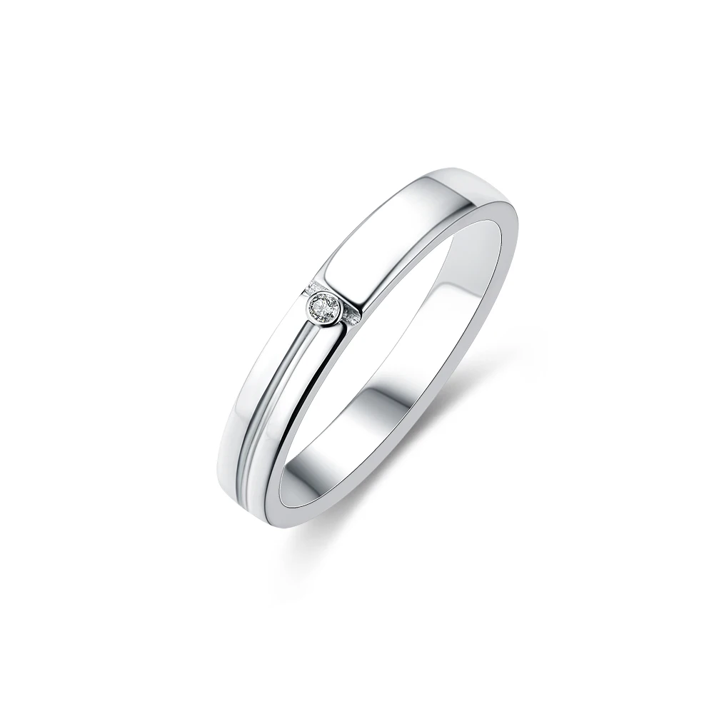 Attagems 2022 New Luxury Classic Moissanite Ring for Men Women Engagement Rings Couple Wedding Female Anniversary Fine Jewelry