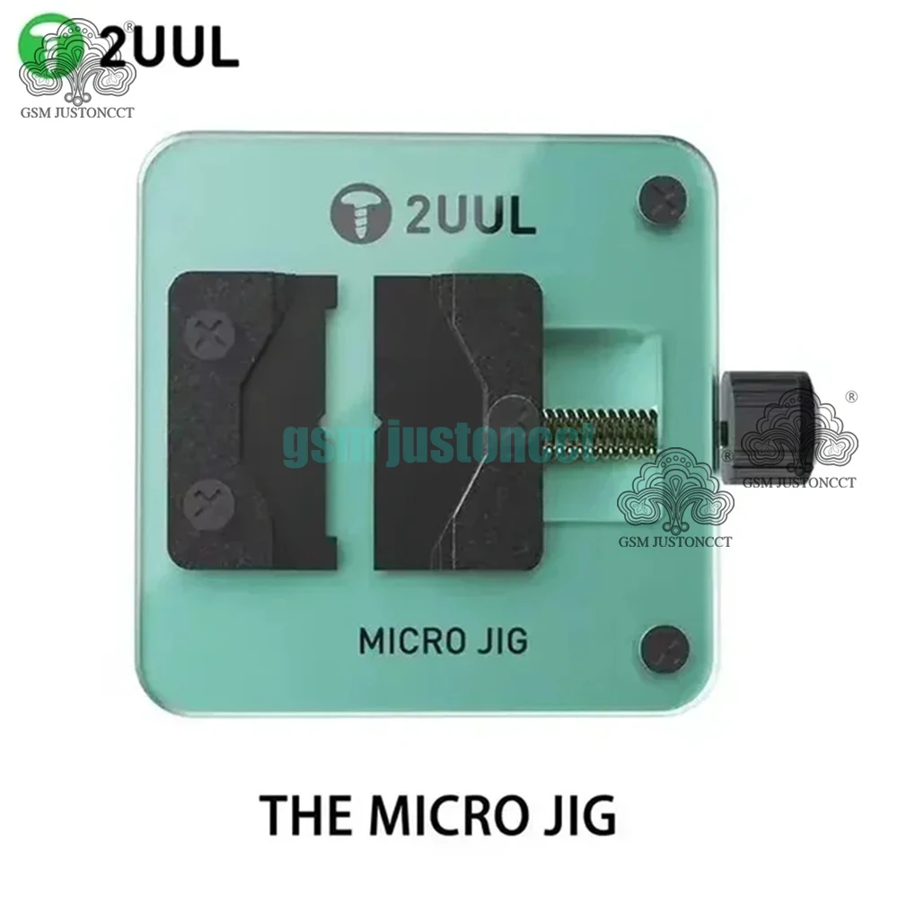 

Держатель 2UUL THE MICRO JIG, универсальный чип, мини-приспособление, стеклянный держатель BGA, материнская плата телефона, NAND, зажим для чистки процессора IC
